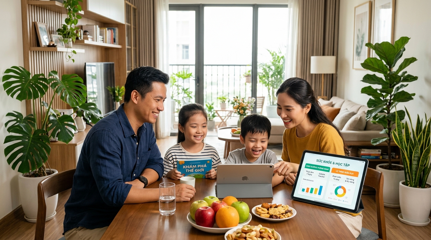 Gia đình và chăm sóc sức khỏe dinh dưỡng cá nhân hóa