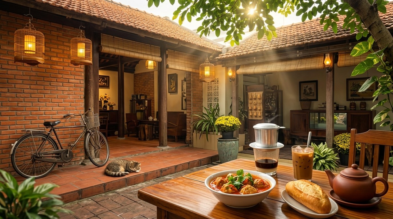 Mộc Café & Điểm Tâm Xưa - Không gian hoài cổ Mộc Viên
